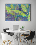 Bermuda Palms by Albena Hristova on GIANT ART - purple tropical