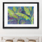 Bermuda Palms by Albena Hristova on GIANT ART - purple tropical