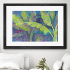 Bermuda Palms by Albena Hristova on GIANT ART - purple tropical