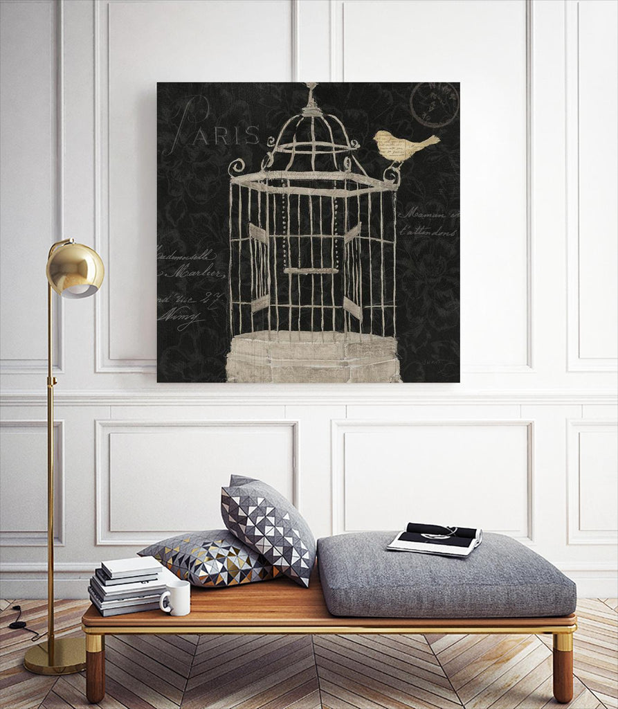 Via Paris II by James Wiens on GIANT ART - beige animals cage