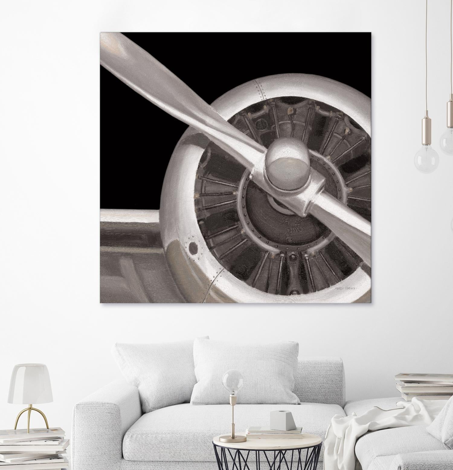 Travel by air III by Marco Fabiano on GIANT ART - black vehicle