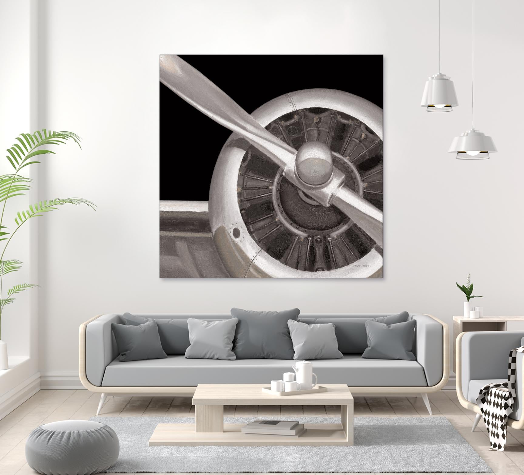 Travel by air III by Marco Fabiano on GIANT ART - black vehicle