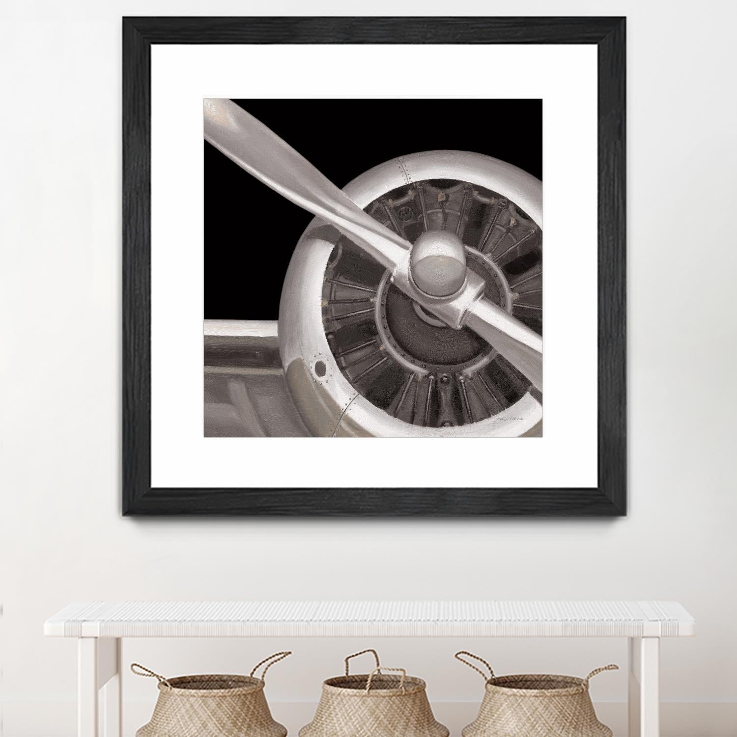 Travel by air III by Marco Fabiano on GIANT ART - black vehicle