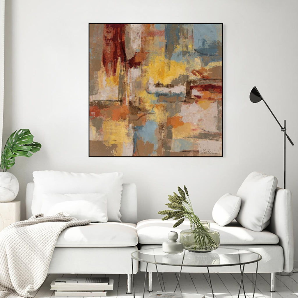 Sunday Afternoon by Silvia Vassileva on GIANT ART - red abstract