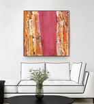 Where the Sun Sleeps II by Kellie Day on GIANT ART - orange abstract