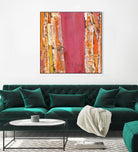 Where the Sun Sleeps II by Kellie Day on GIANT ART - orange abstract