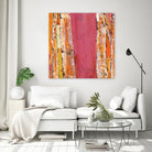 Where the Sun Sleeps II by Kellie Day on GIANT ART - orange abstract