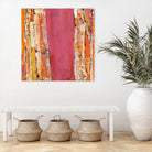 Where the Sun Sleeps II by Kellie Day on GIANT ART - orange abstract