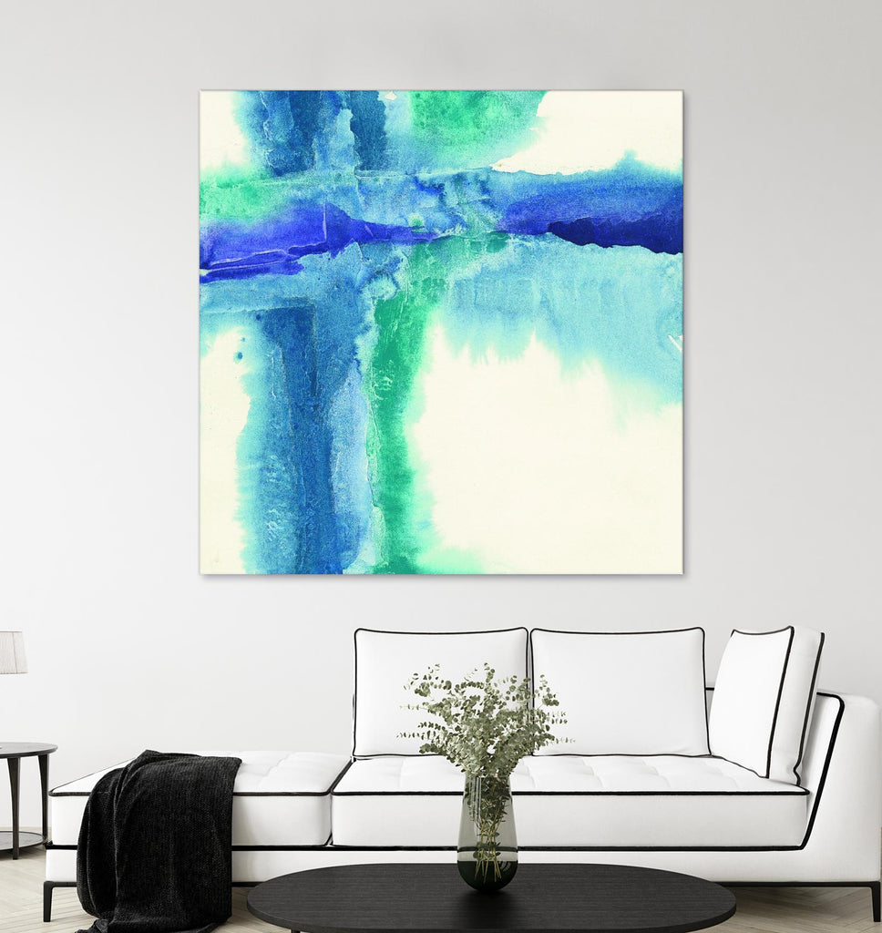 Jewel Tones I by Chris Paschke on GIANT ART - white abstract