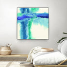 Jewel Tones I by Chris Paschke on GIANT ART - white abstract