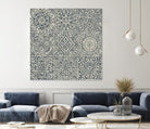 Stencil Tile Design by Wild Apple Portfolio on GIANT ART - white abstract