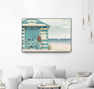 Beach Cruiser I by James Wiens on GIANT ART - beige nautical