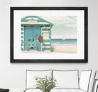 Beach Cruiser I by James Wiens on GIANT ART - blue costal canadien