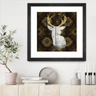 Precious Antlers II by Wellington Studio on GIANT ART - beige country look