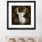 Precious Antlers II by Wellington Studio on GIANT ART - beige country look