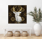 Precious Antlers II by Wellington Studio on GIANT ART - beige country look