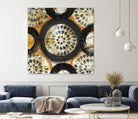 Inner Layer I by Cheryl Warrick on GIANT ART - yellow abstract