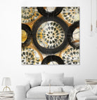 Inner Layer I by Cheryl Warrick on GIANT ART - yellow abstract