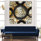 Inner Layer I by Cheryl Warrick on GIANT ART - yellow abstract