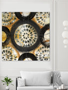 Inner Layer I by Cheryl Warrick on GIANT ART - yellow abstract