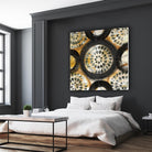 Inner Layer I by Cheryl Warrick on GIANT ART - yellow abstract