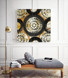 Inner Layer I by Cheryl Warrick on GIANT ART - yellow abstract