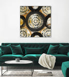 Inner Layer I by Cheryl Warrick on GIANT ART - yellow abstract