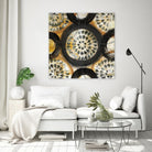 Inner Layer I by Cheryl Warrick on GIANT ART - yellow abstract