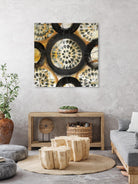 Inner Layer I by Cheryl Warrick on GIANT ART - yellow abstract