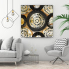 Inner Layer I by Cheryl Warrick on GIANT ART - yellow abstract