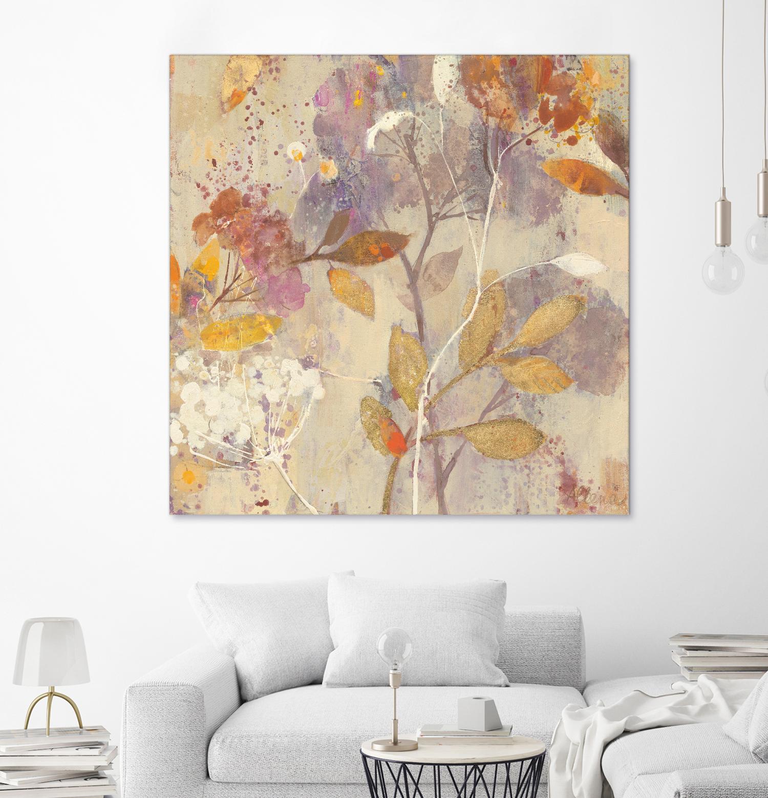 Autumn Botnanicals II by Albena Hristova on GIANT ART - red botany