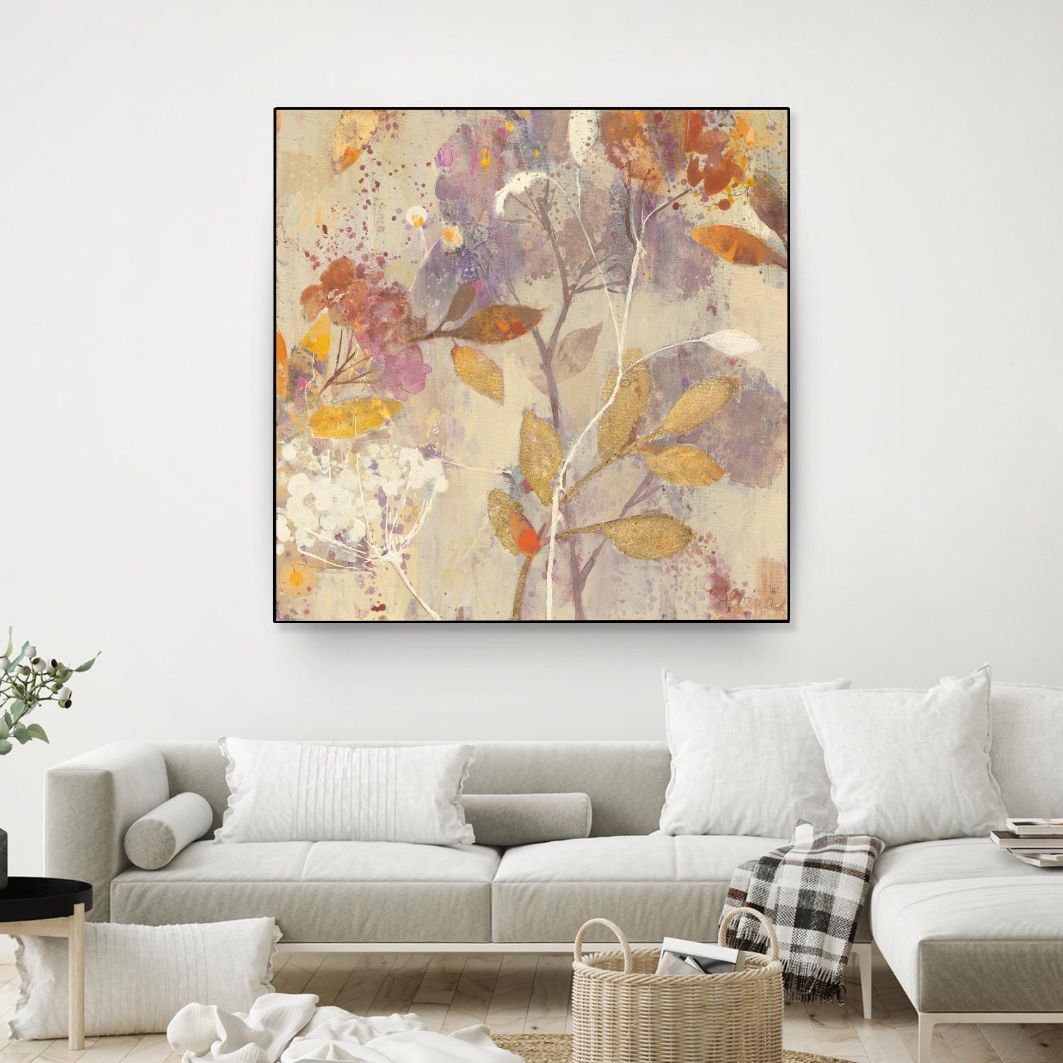 Autumn Botnanicals II by Albena Hristova on GIANT ART - red botany