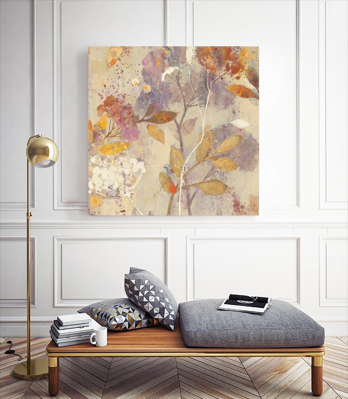 Autumn Botnanicals II by Albena Hristova on GIANT ART - red botany