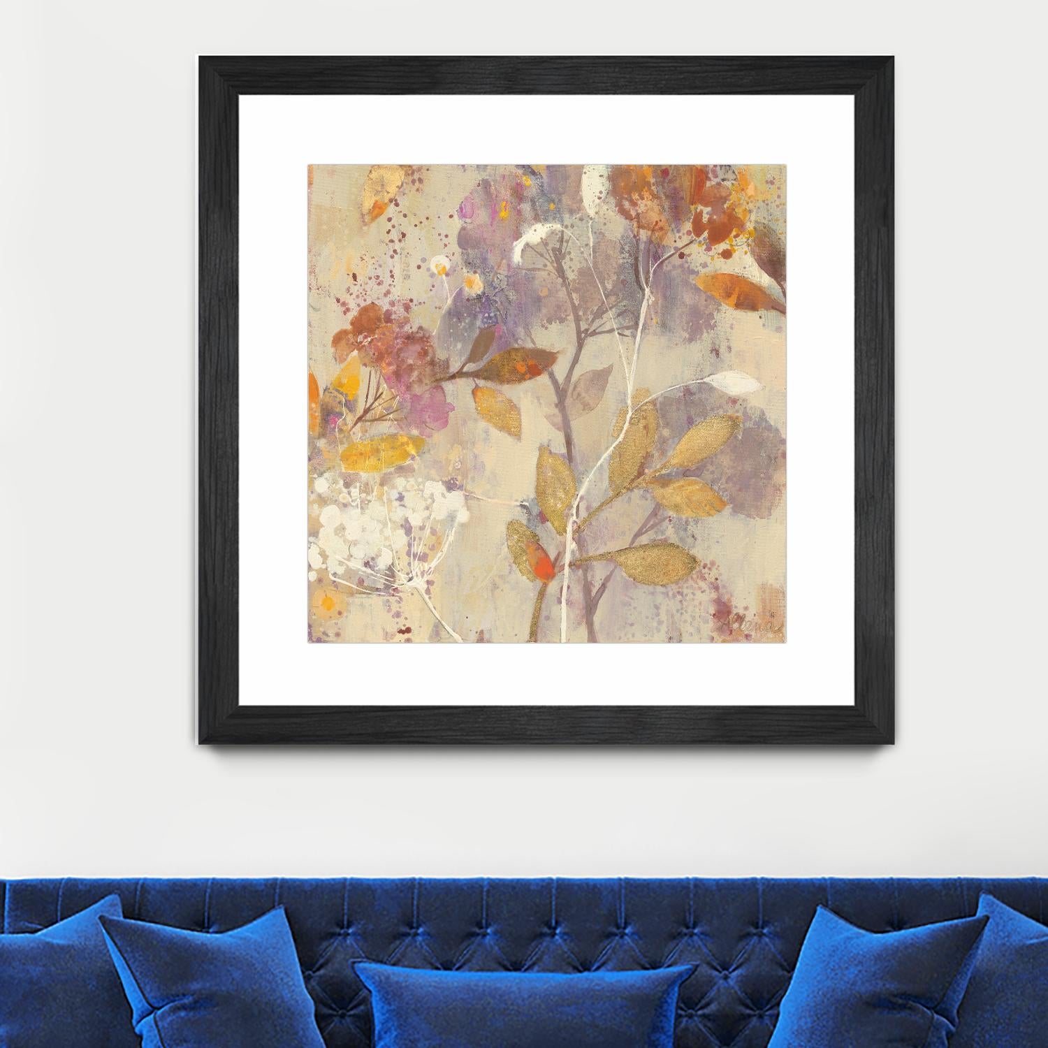 Autumn Botnanicals II by Albena Hristova on GIANT ART - red botany