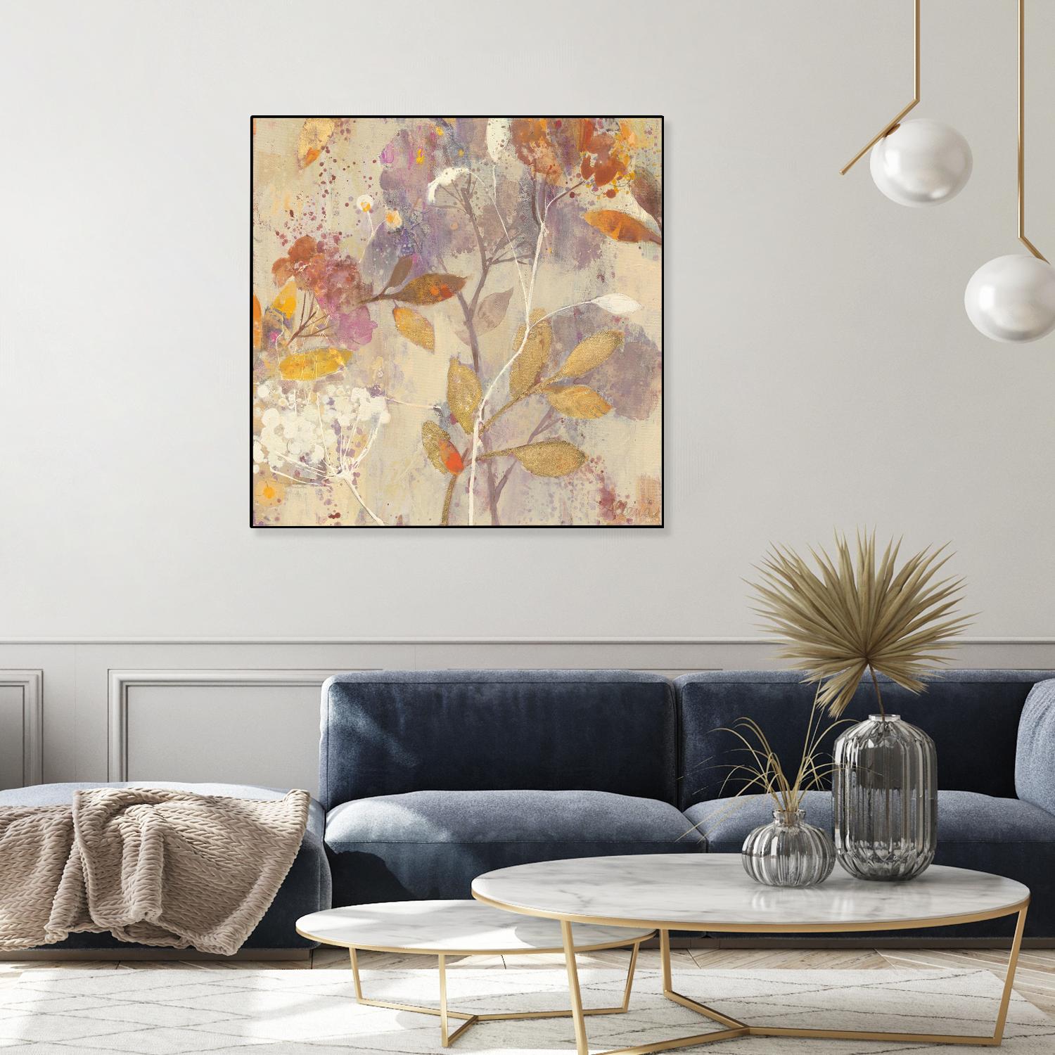 Autumn Botnanicals II by Albena Hristova on GIANT ART - red botany