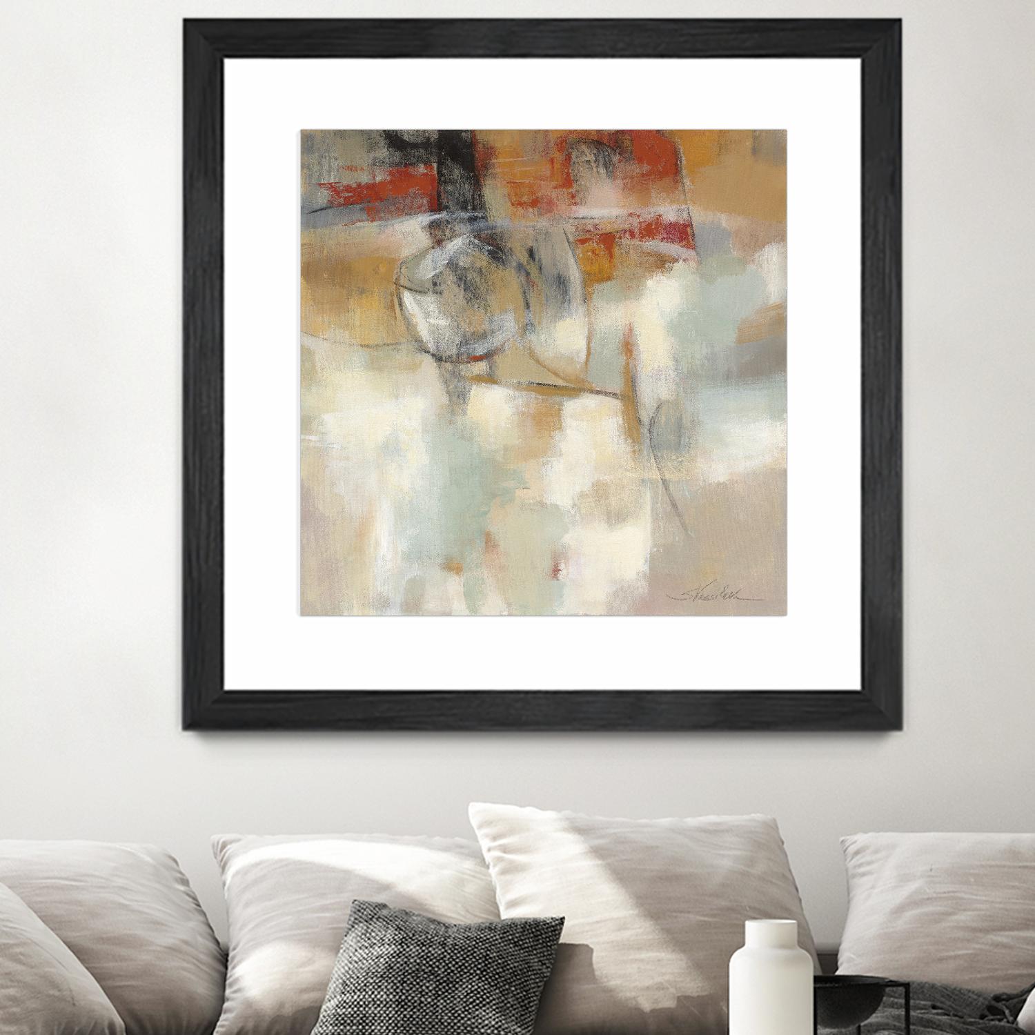 Until-sunset by Silvia Vassileva on GIANT ART - beige abstract