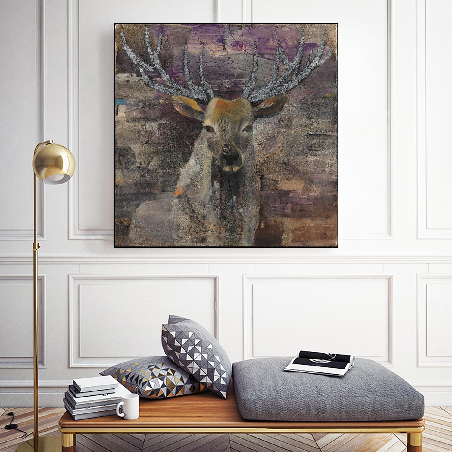 The Leader by Albena Hristova on GIANT ART - brown animals