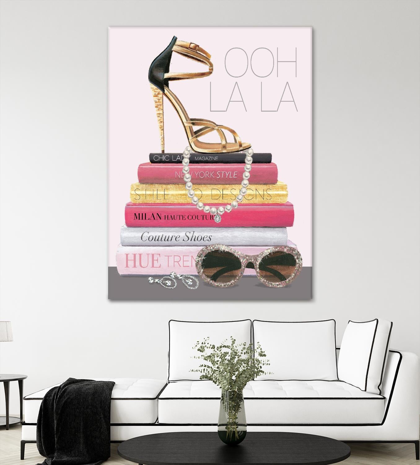 Paris Style I Gold and Black by Marco Fabiano on GIANT ART - grey fashion