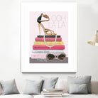 Paris Style I Gold and Black by Marco Fabiano on GIANT ART - grey fashion