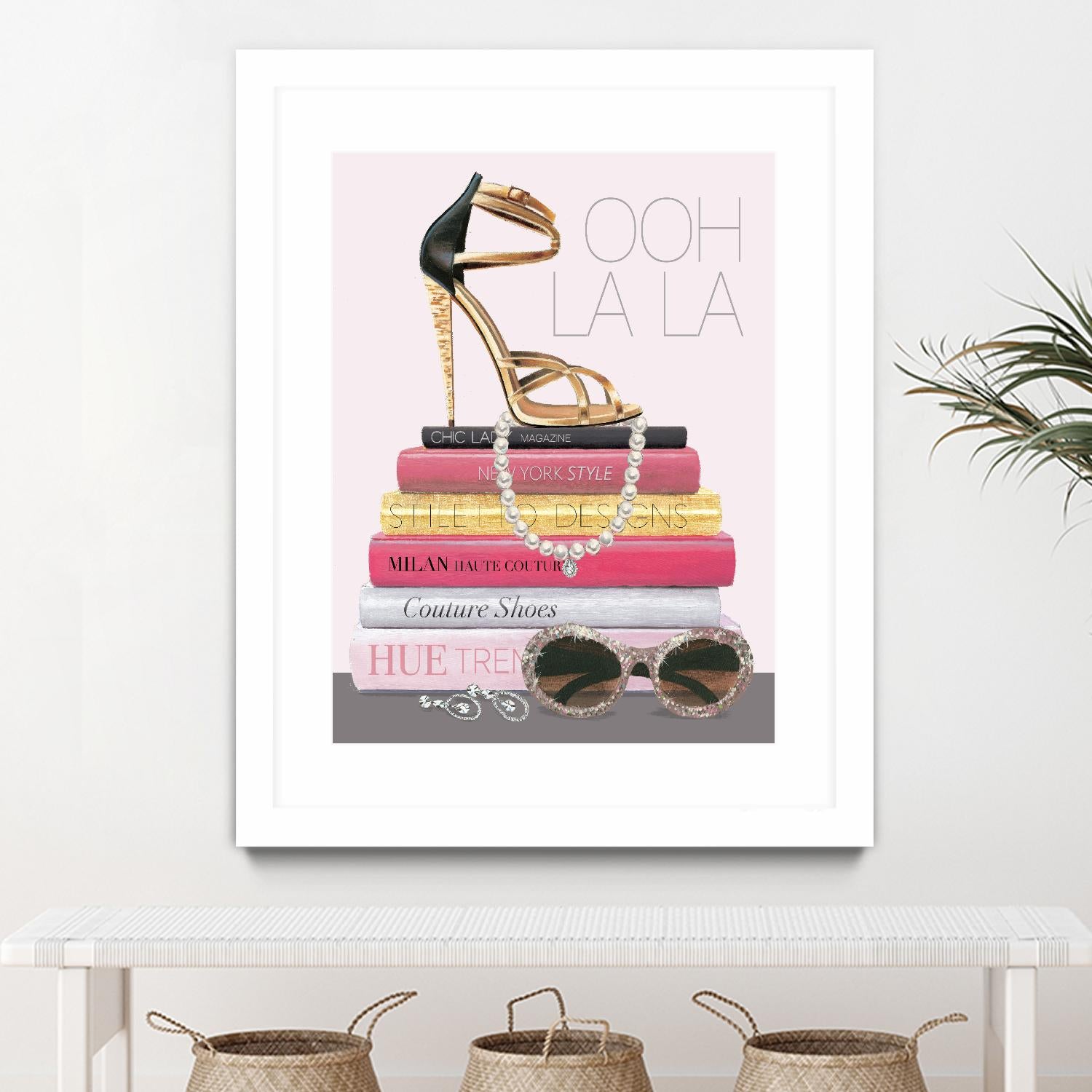 Paris Style I Gold and Black by Marco Fabiano on GIANT ART - grey fashion