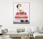 Paris Style I Gold and Black by Marco Fabiano on GIANT ART - grey fashion