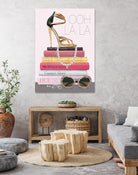 Paris Style I Gold and Black by Marco Fabiano on GIANT ART - grey fashion