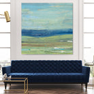 Azure Wave by Albena Hristova on GIANT ART - green sea scene