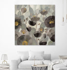 Morning Bloom Greige by Silvia Vassileva on GIANT ART - yellow floral