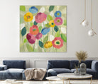 Fairy Tale Flowers I by Silvia Vassileva on GIANT ART - green floral