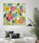 Fairy Tale Flowers I by Silvia Vassileva on GIANT ART - green floral