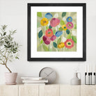 Fairy Tale Flowers I by Silvia Vassileva on GIANT ART - green floral