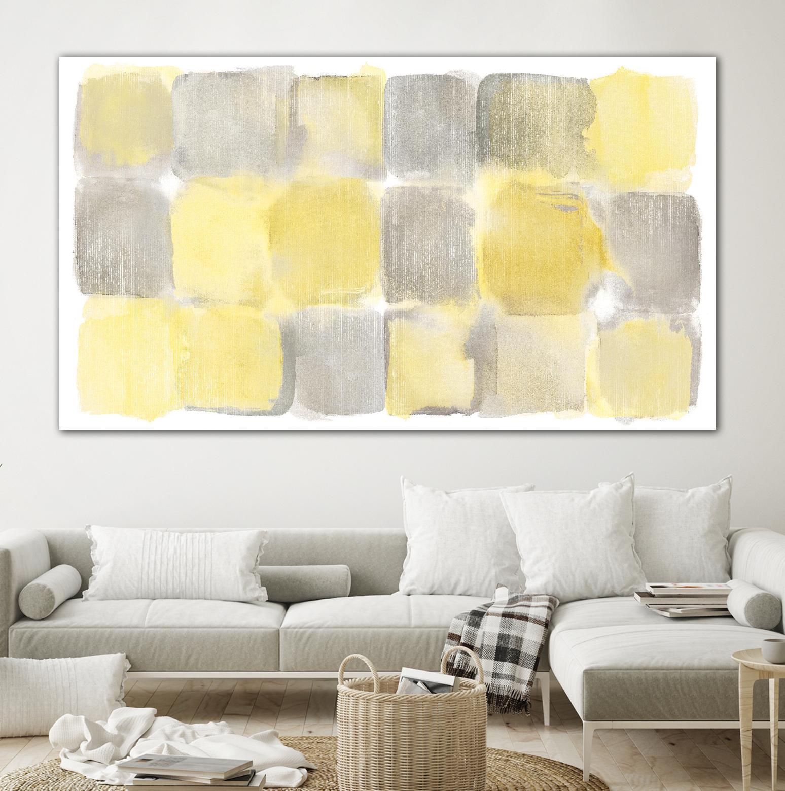 Two Tone III by Mike Schick on GIANT ART - grey abstract