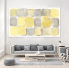 Two Tone III by Mike Schick on GIANT ART - grey abstract