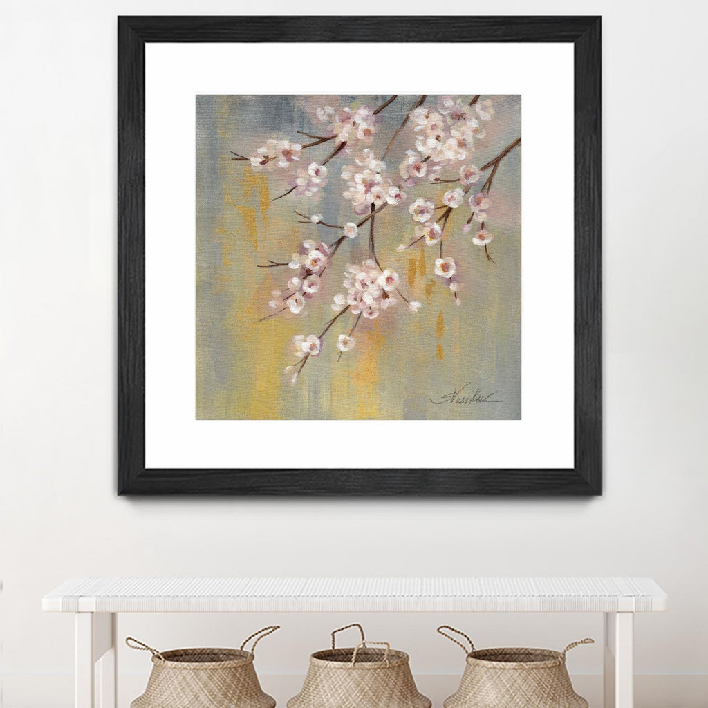 Cherry Cloud I by Silvia Vassileva on GIANT ART - yellow floral